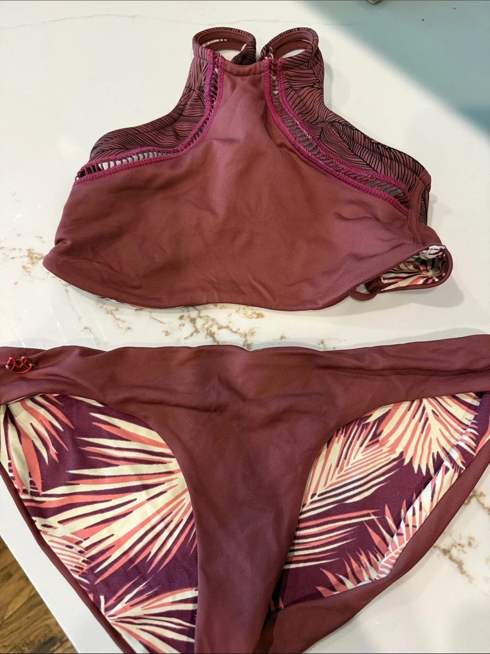 Maaji bikini size small reversible